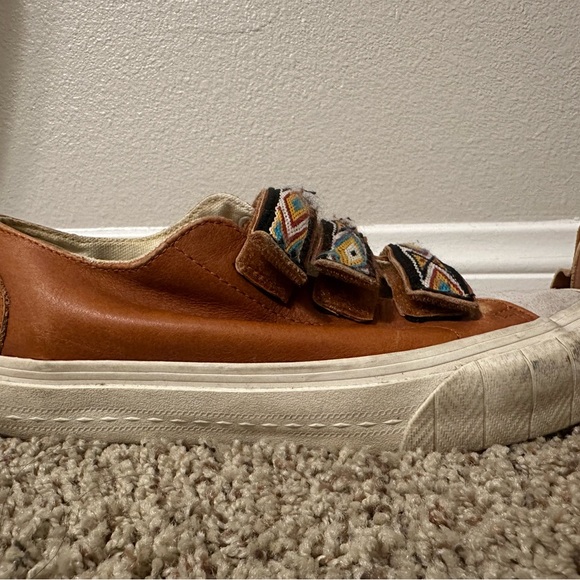 Size 6 - VANS Taka Hayashi x Authentic One Canvas Leather Brown - Picture 3 of 6